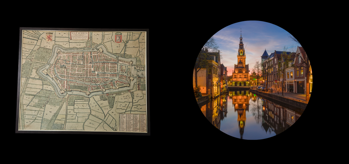 Een Venster op Alkmaar in de Gouden Eeuw door Joan Blaeu