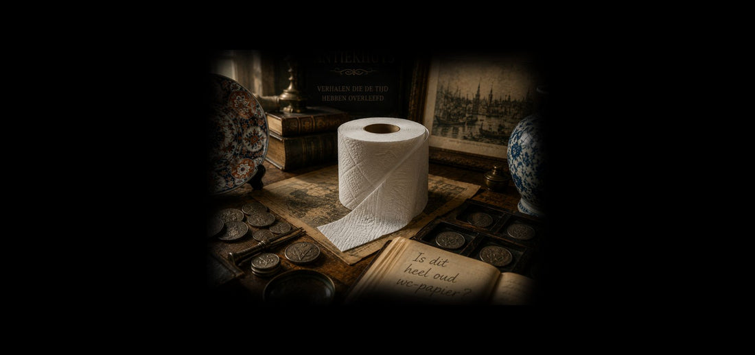 Is dit heel oud wc-papier?