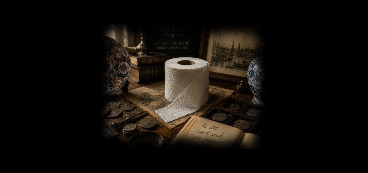 Is dit heel oud wc-papier?