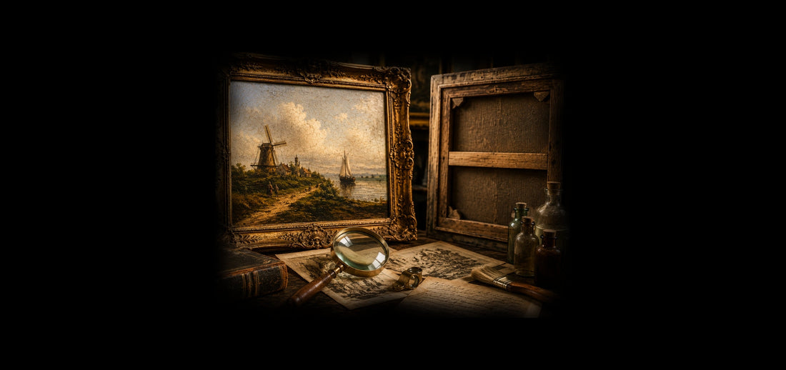 Een Antiek Schilderij Kopen: Hoe Herkent u een Echt Oud Meesterwerk?