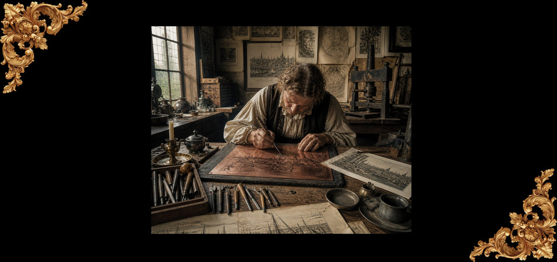 Hoe herken je antieke gravures uit de 17e en 18e eeuw?