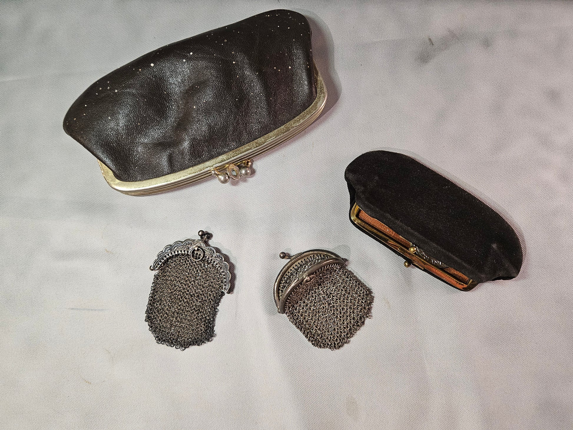 Vintage & Antieke portemonnees - 4 stuks