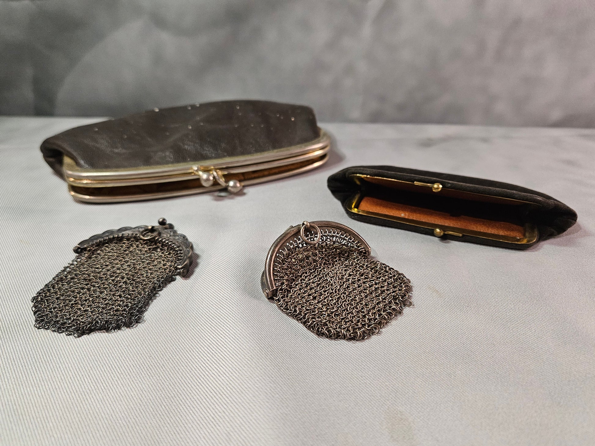 Vintage & Antieke portemonnees - 4 stuks