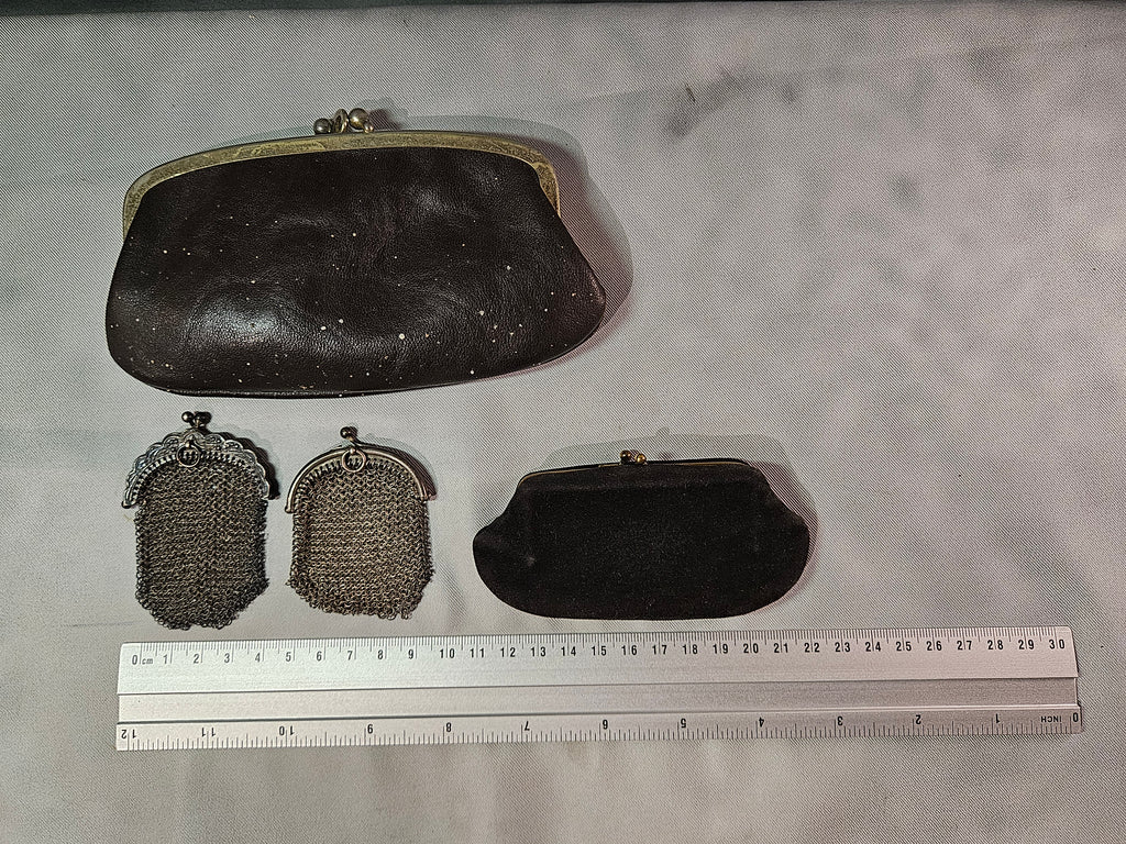 Vintage & Antieke portemonnees - 4 stuks