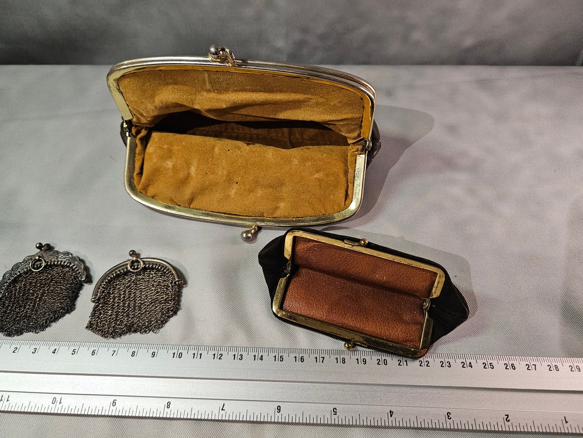 Vintage & Antieke portemonnees - 4 stuks