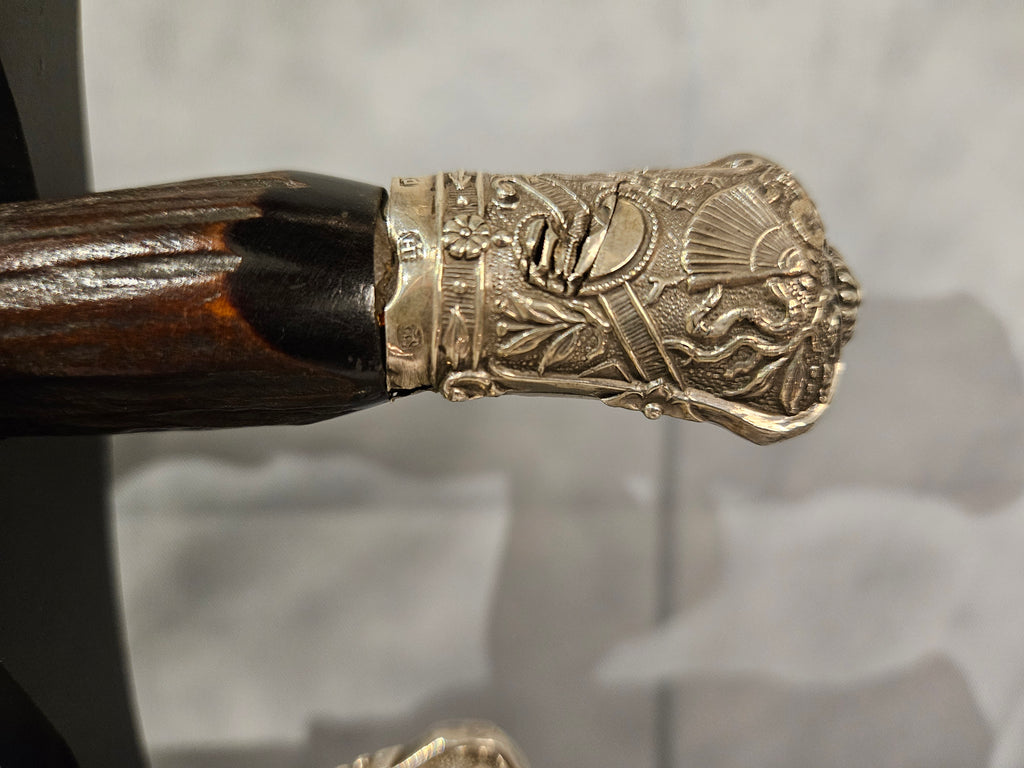 Zilveren Jachtvoorsnijcouvert - Pearce & Sons- Verenigd Koninkrijk - ca. 1900