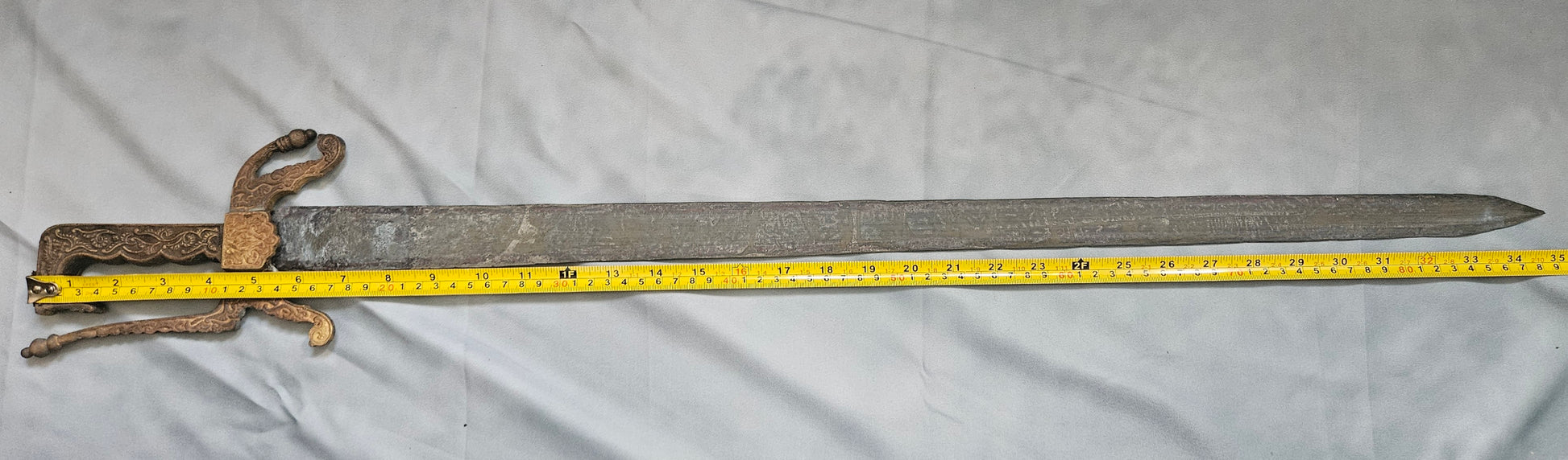 Antiek Arabisch Marokkaans Nimcha Zwaard – Bijzonder Exemplaar