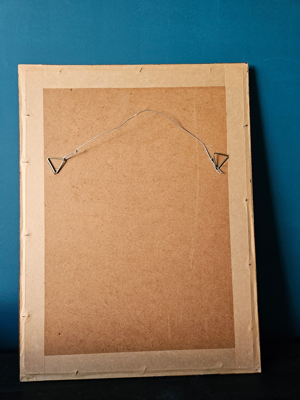 Antieke Ingekleurde Gravure van een Baviaan – Gesigneerd Ridinger