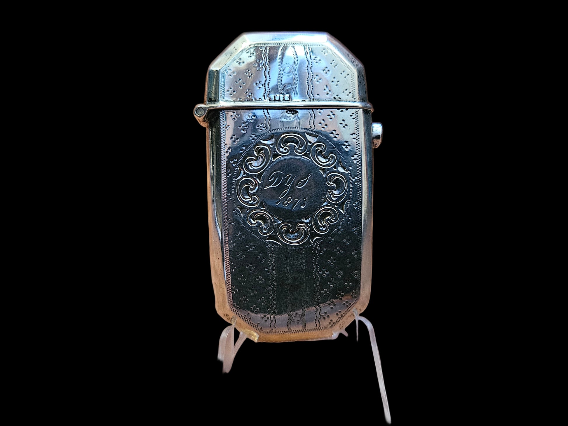 Zilveren tondeldoosje