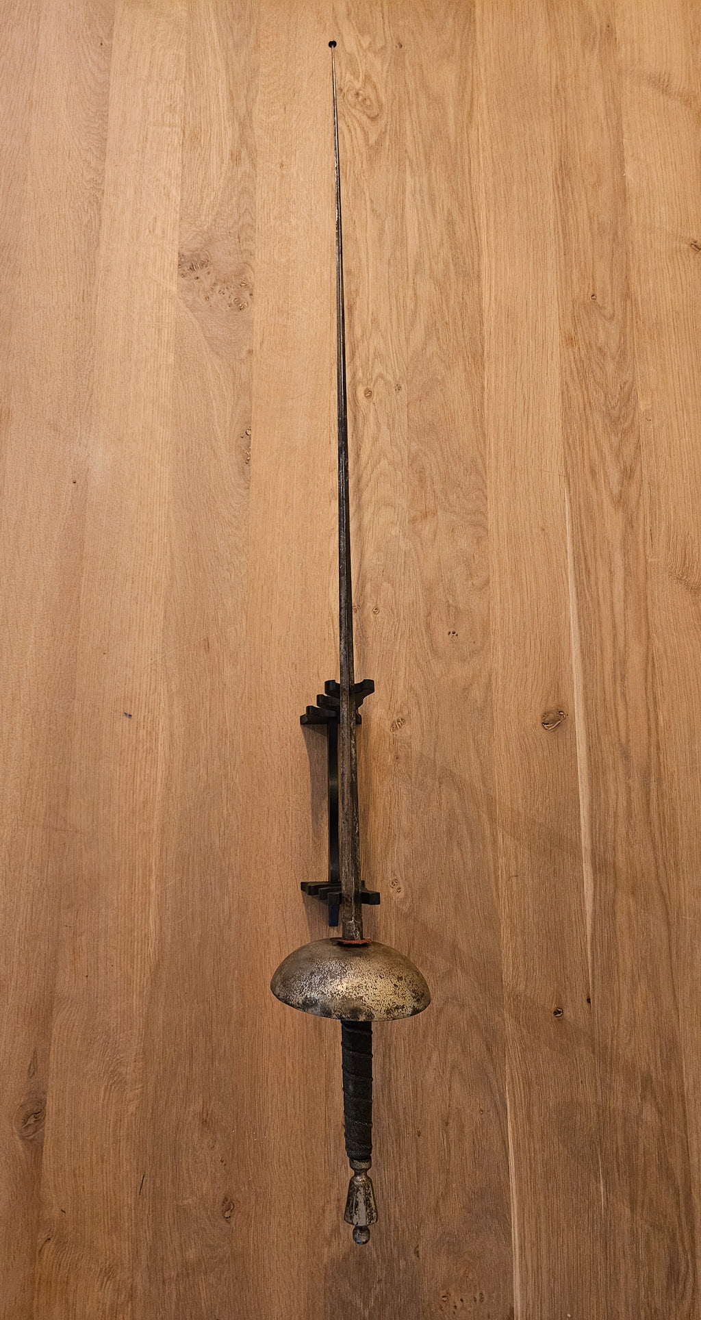 Antieke Oefenrapier met Klokvormige Pareerstang - Authentiek Historisch item