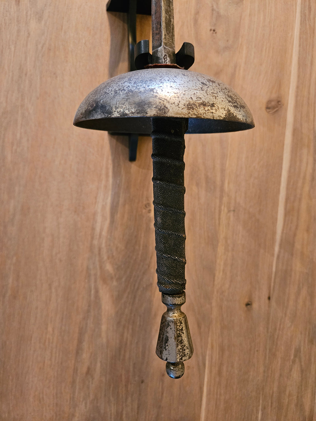 Antieke Oefenrapier met Klokvormige Pareerstang - Authentiek Historisch item