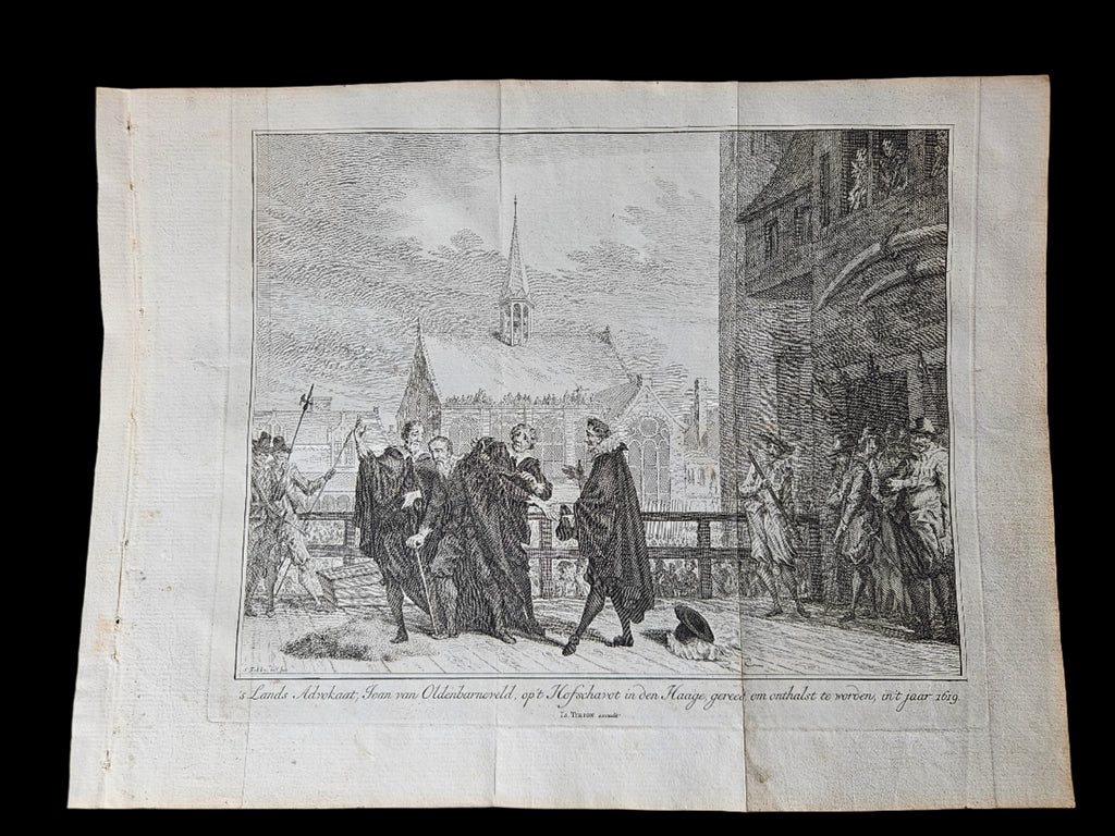 Gravure Johan van Oldenbarneveld