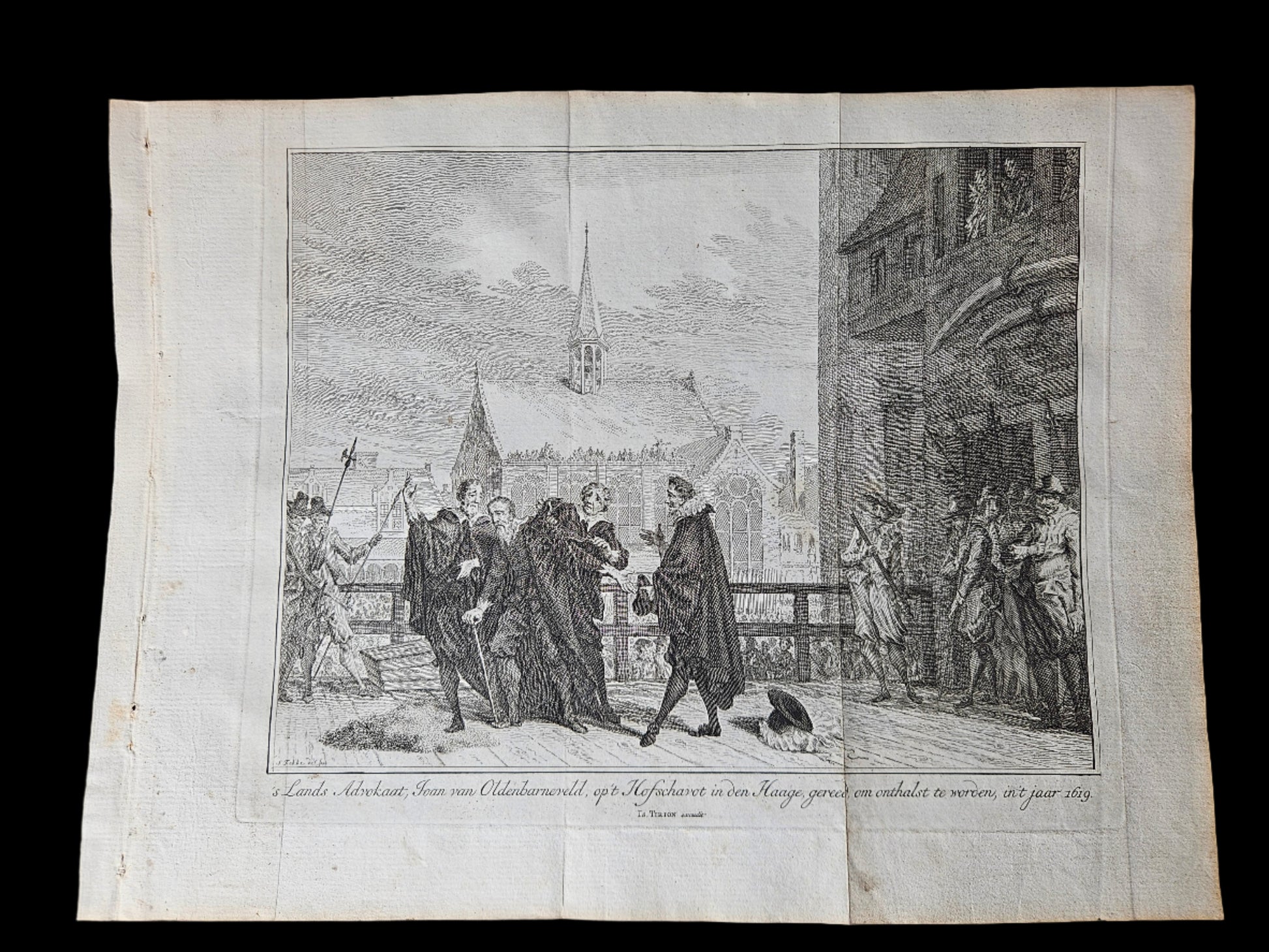 Gravure Johan van Oldenbarneveld