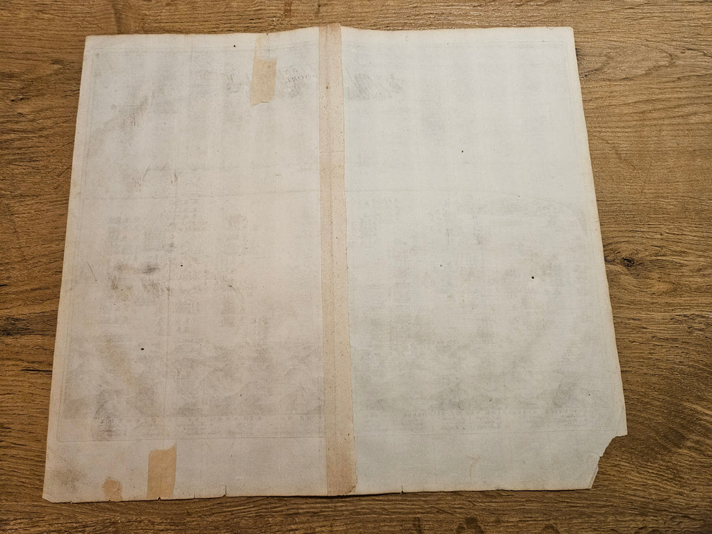 Antieke Gravure: De Legendarische Slag bij Nieuwpoort - 1600