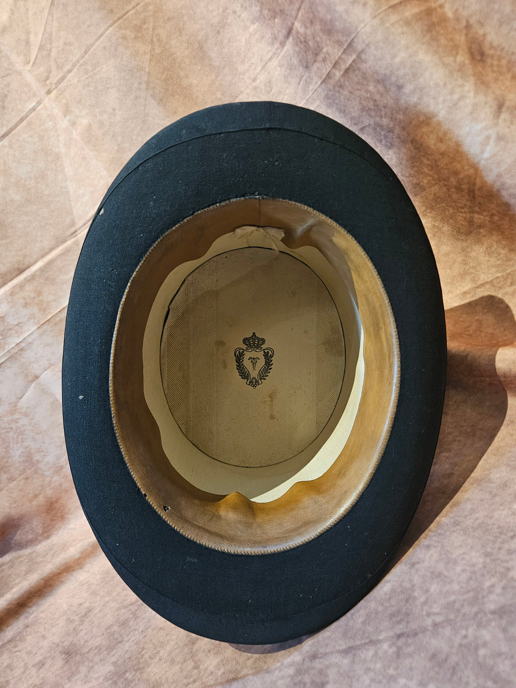 Antieke Zwarte Hoge Hoed - Heren - 20 eeuw