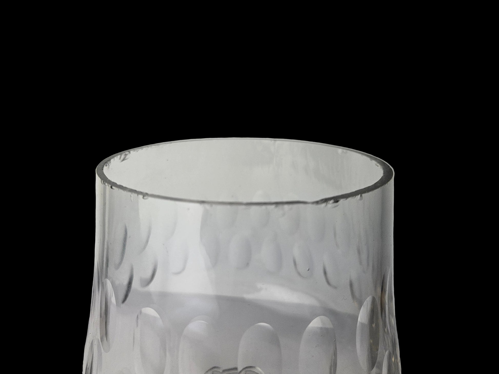 Kristallen bowlpot met deksel en Zilveren lepel – klassiek tafelobject – ca. 30 cm