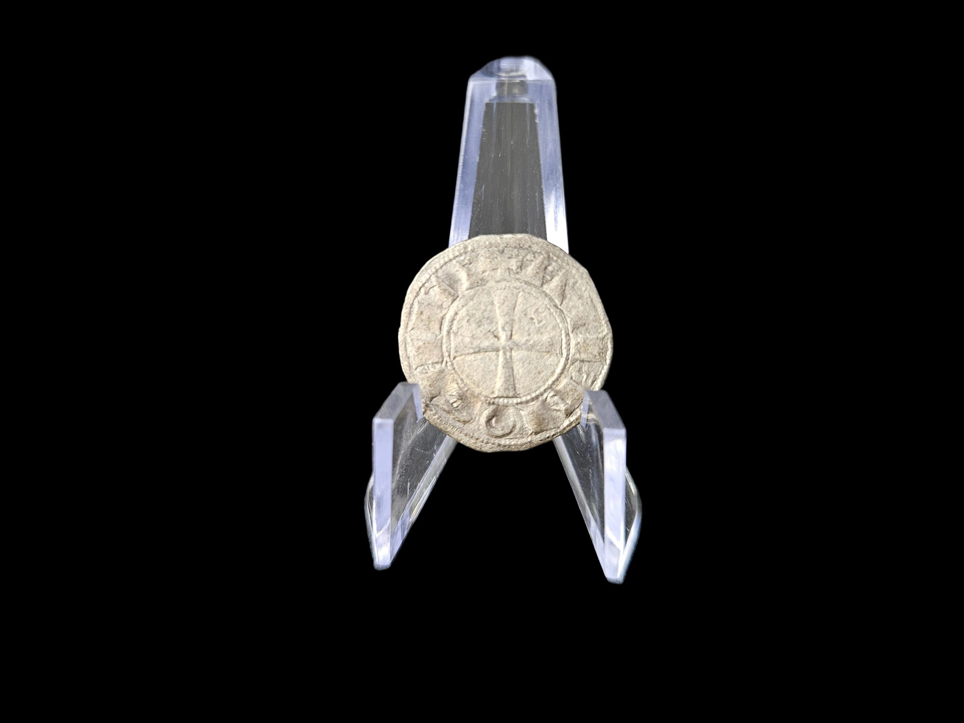 Zilveren Denier | Bohemond III van Antiochië | Kruisvaardersstaat (1163-1201 n.Chr.)