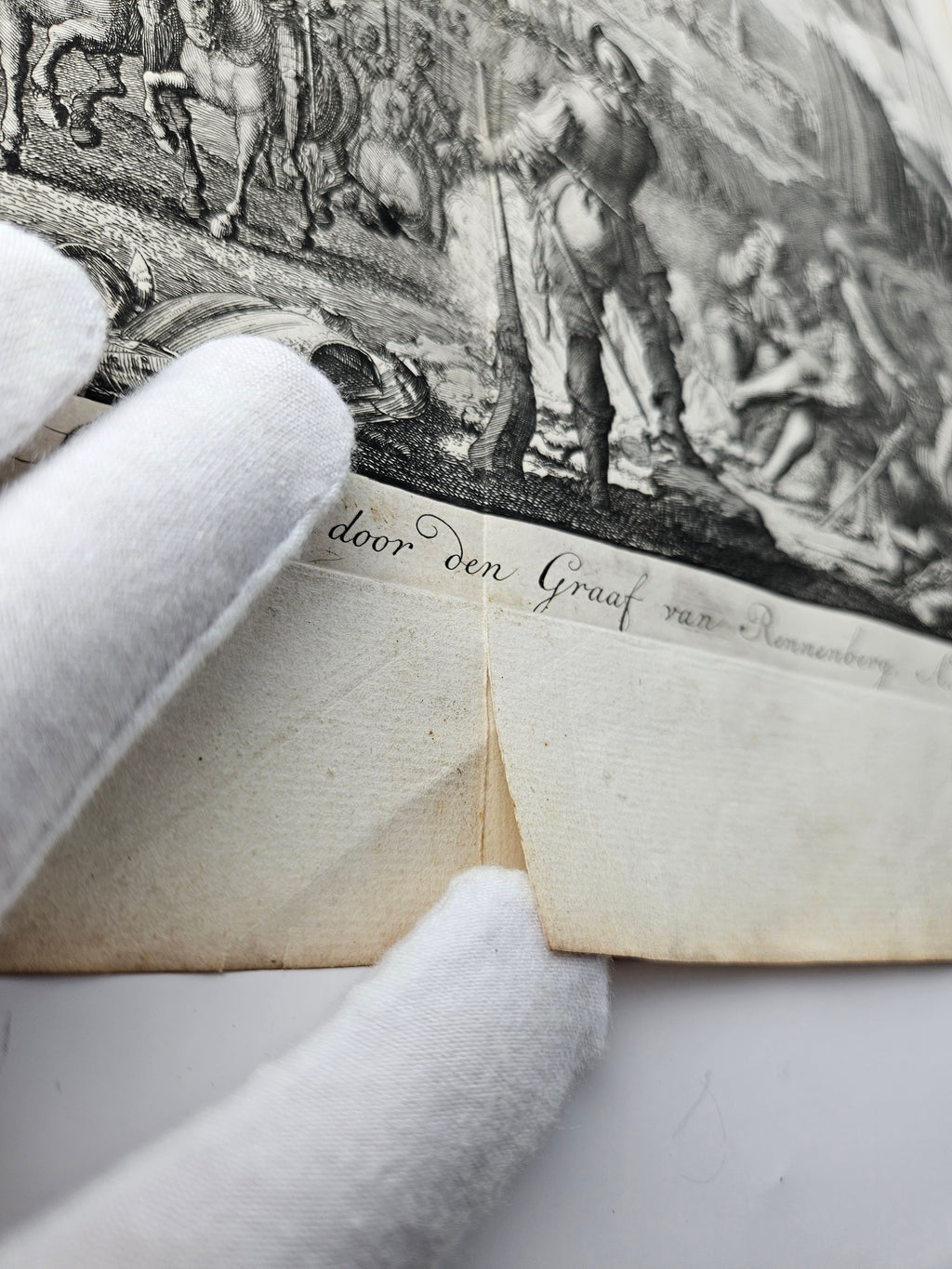 Kopergravure van het historische Beleg van Steenwijk tijdens de Tachtigjarige Oorlog