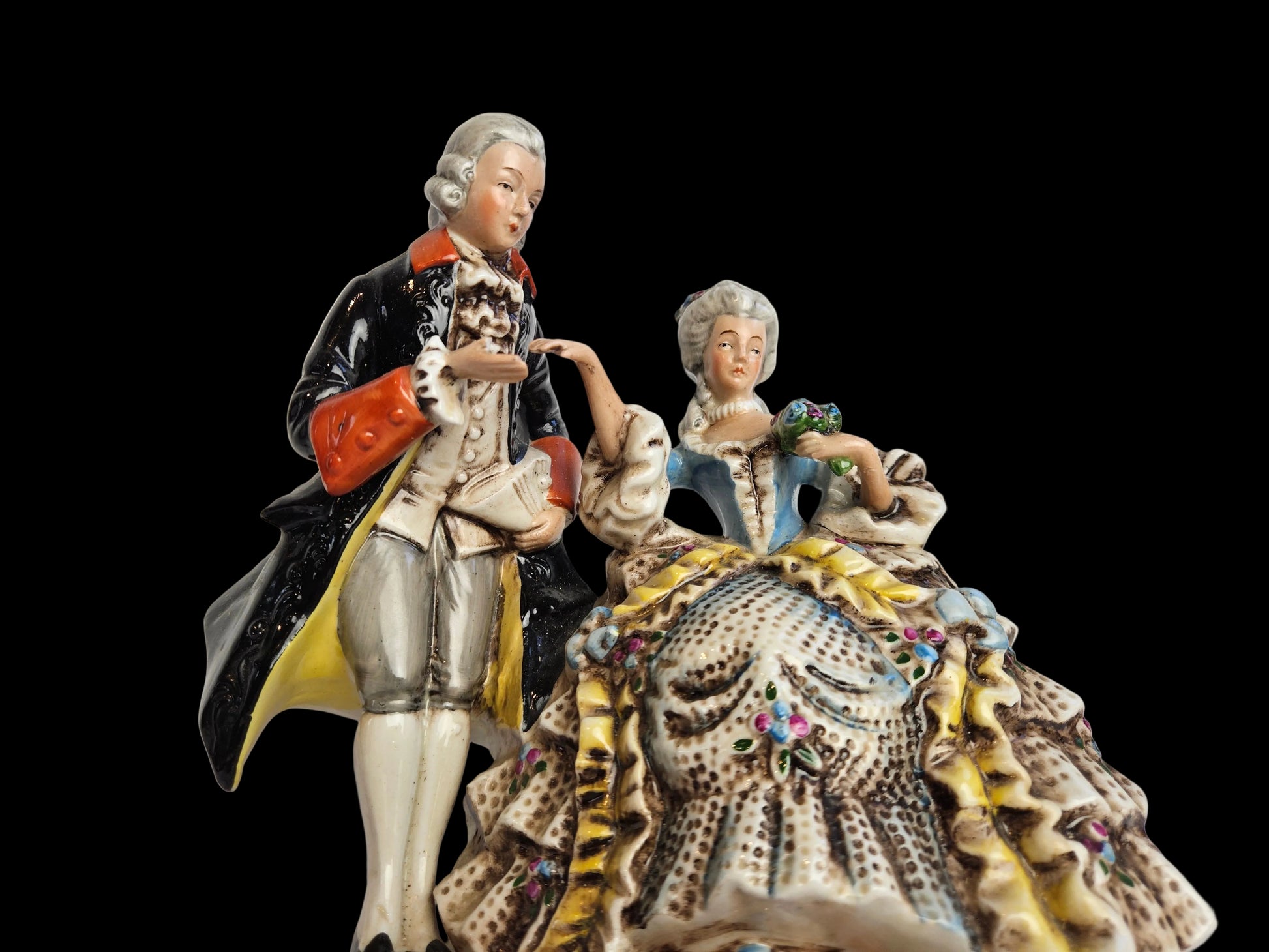 Porseleinen Koppel (ca. 1859) - Rococo - Beeld