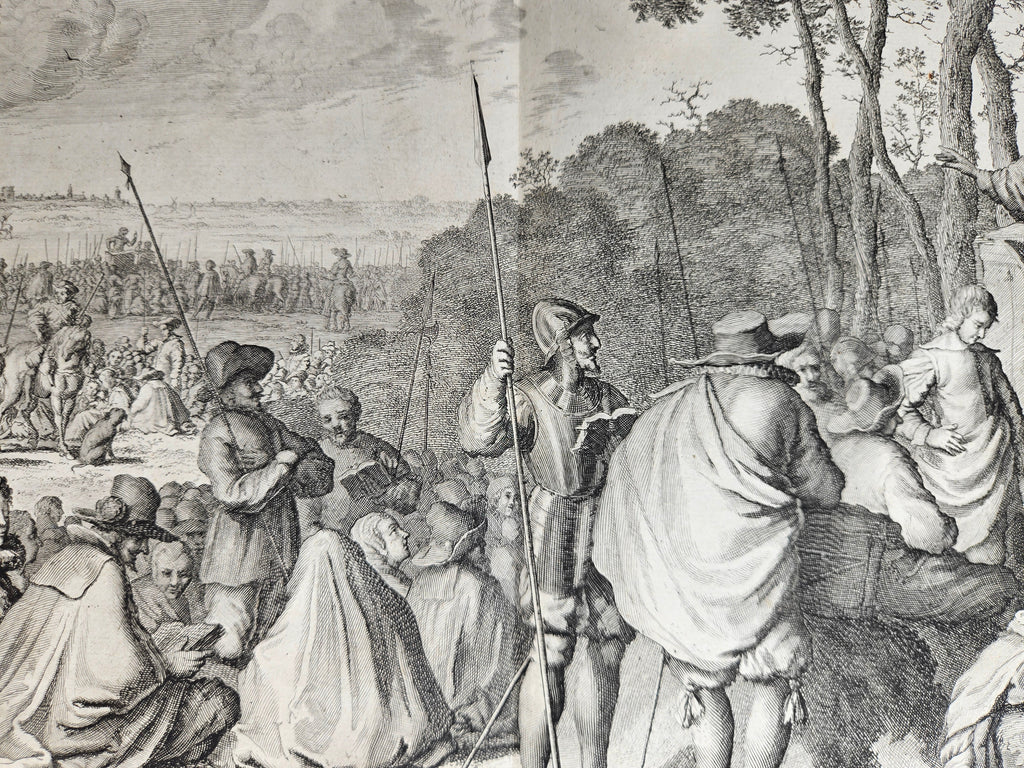 Antieke historische prent – 

Jan Luyken, ca. 1677–1679