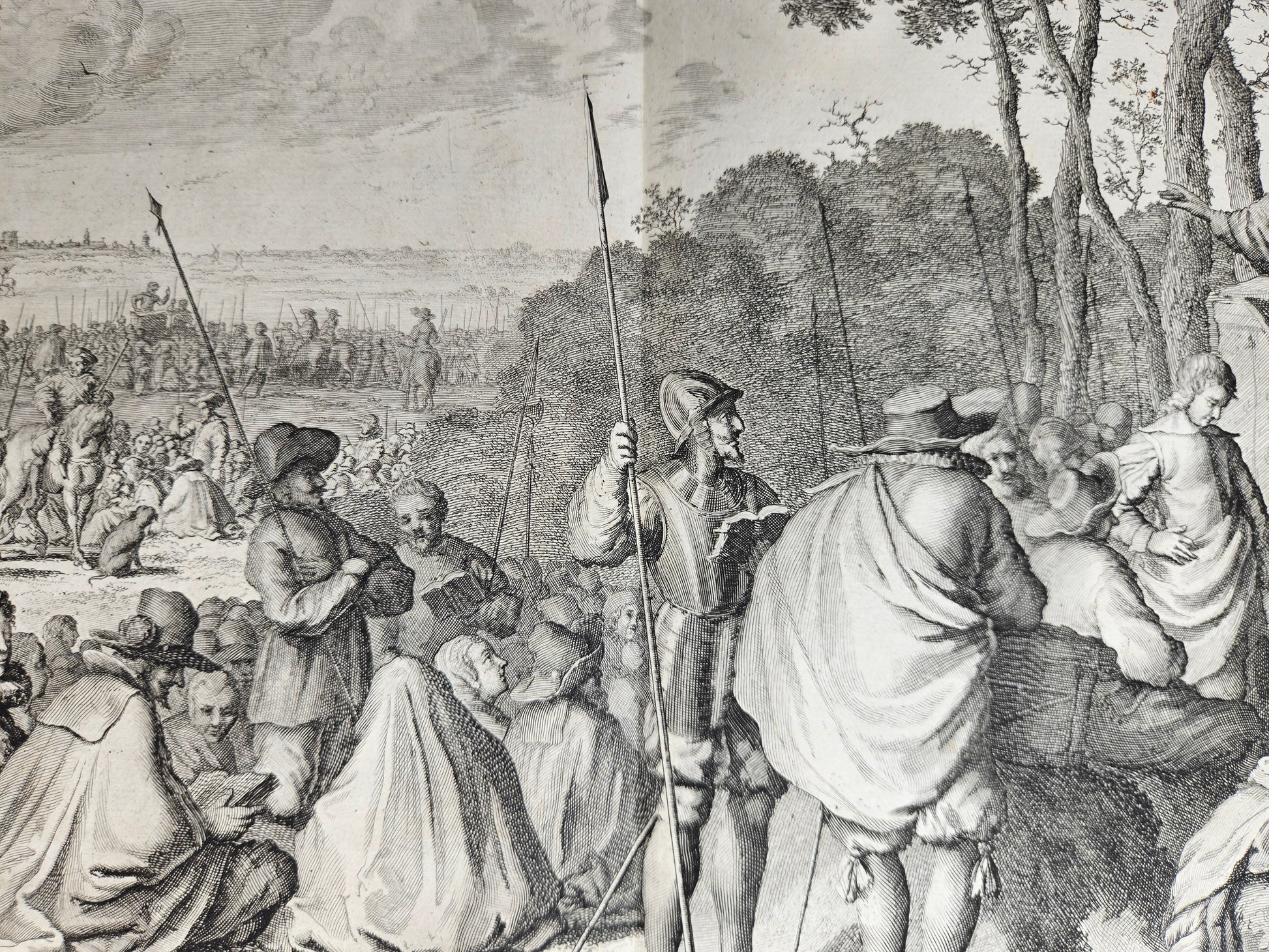 Antieke historische prent – 

Jan Luyken, ca. 1677–1679