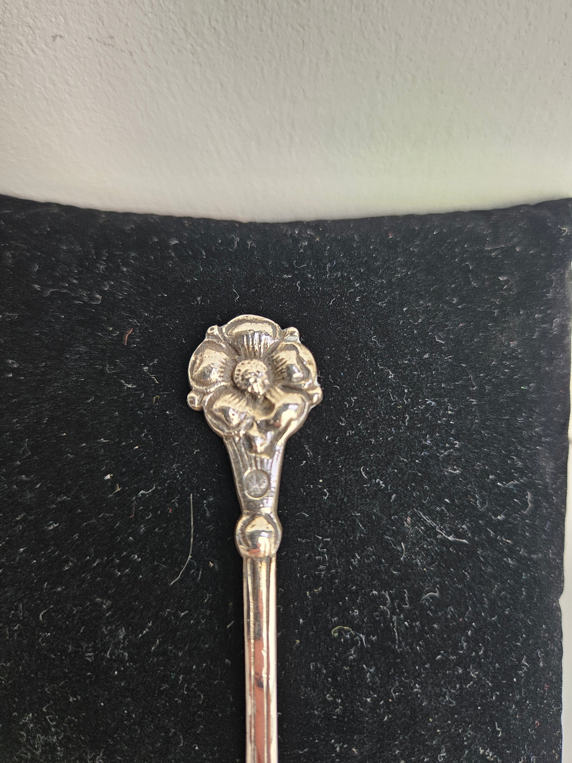 Decoratieve Antieke Zilveren Natfruitschep – Oud-Hollands Decor