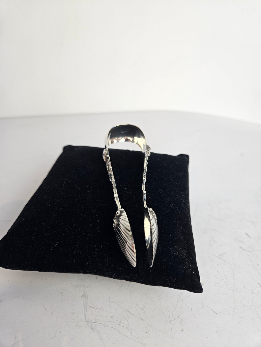 Antiek Zilveren Suikerklontjestang | Klassiek Tafelaccessoire