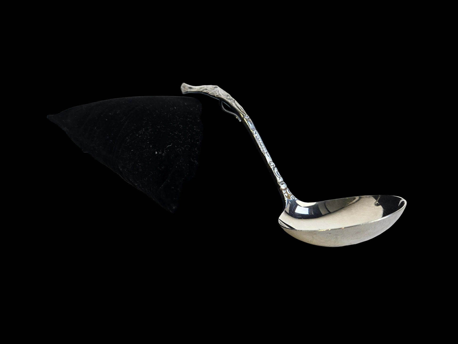 Zilveren roomlepel – Gebr. Huisman, Schoonhoven – 13 cm