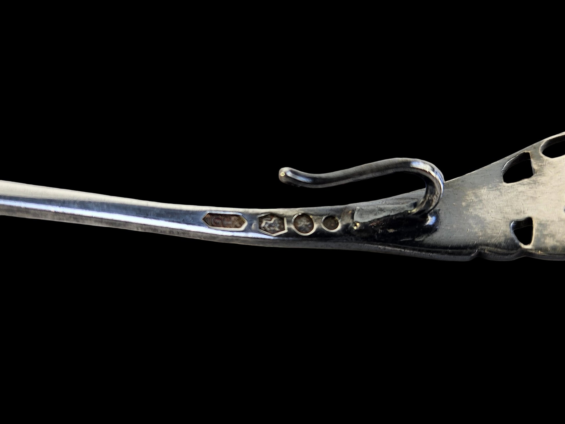 Zilveren roomlepel – Gebr. Huisman, Schoonhoven – 13 cm