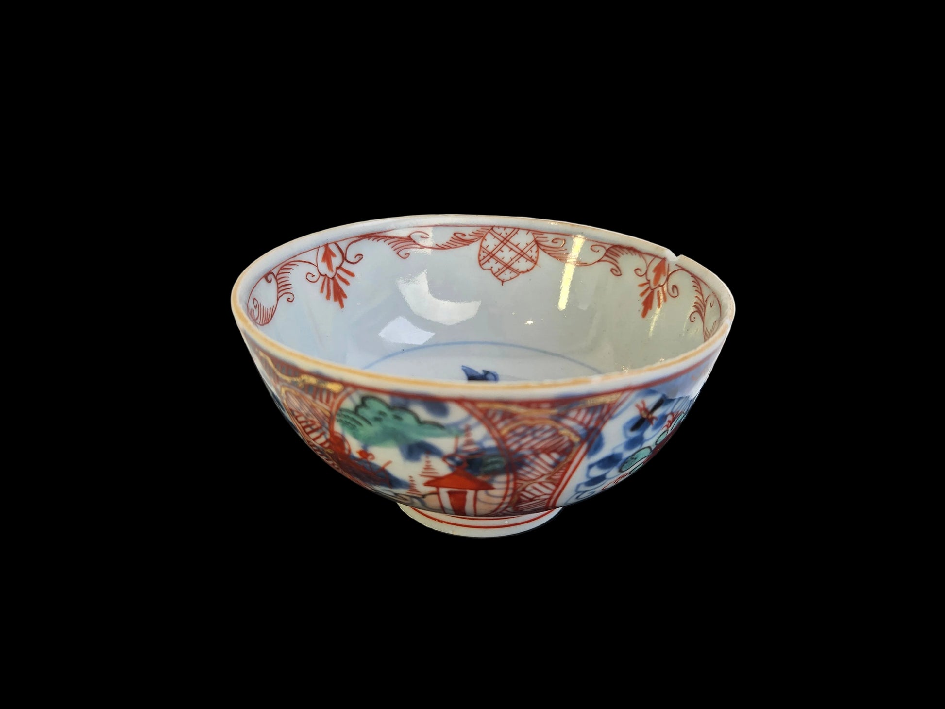 Amsterdams bont porseleinen kom – 18e-eeuwse traditie in kleur en karakter