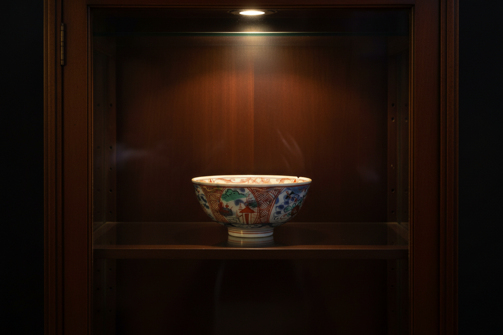 Amsterdams bont porseleinen kom – 18e-eeuw - Chinees porselein