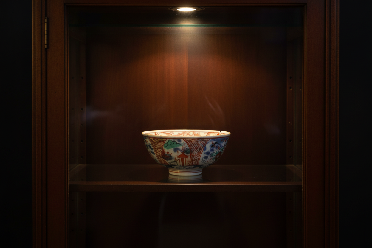 Amsterdams bont porseleinen kom – 18e-eeuw - Chinees porselein