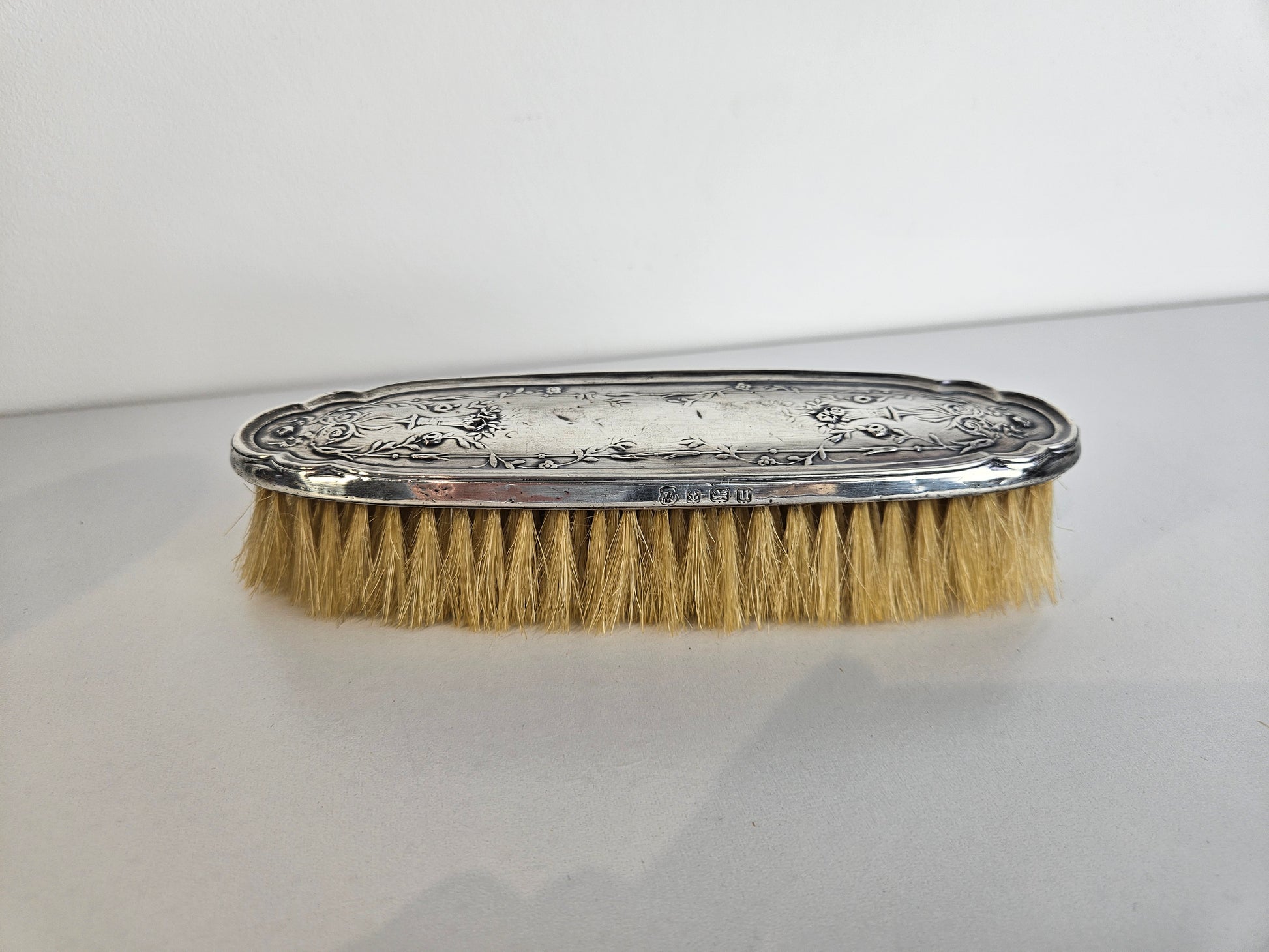 Antieke Sterling Zilveren Kleerborstel – Birmingham 1919