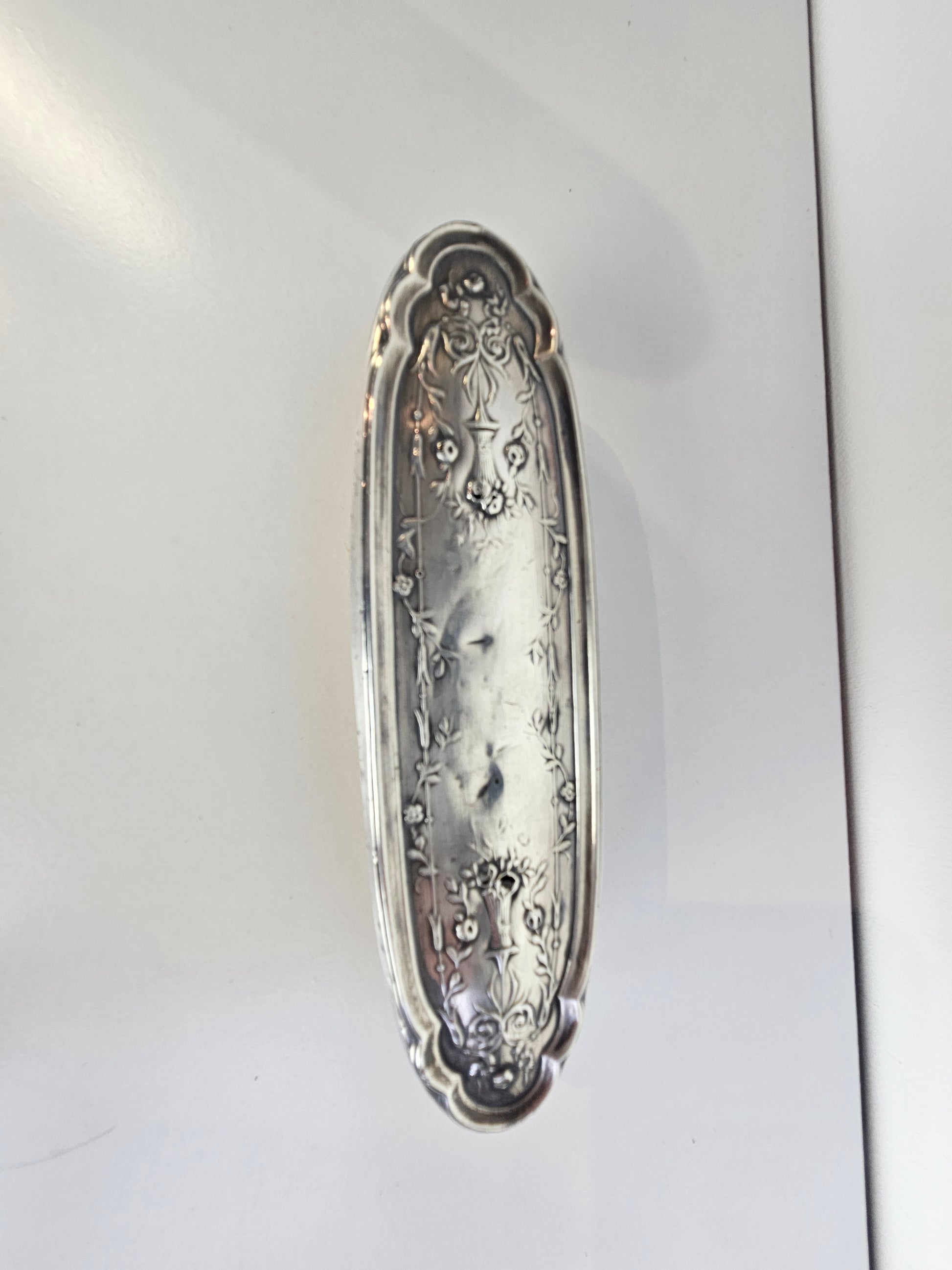 Antieke Sterling Zilveren Kleerborstel – Birmingham 1919