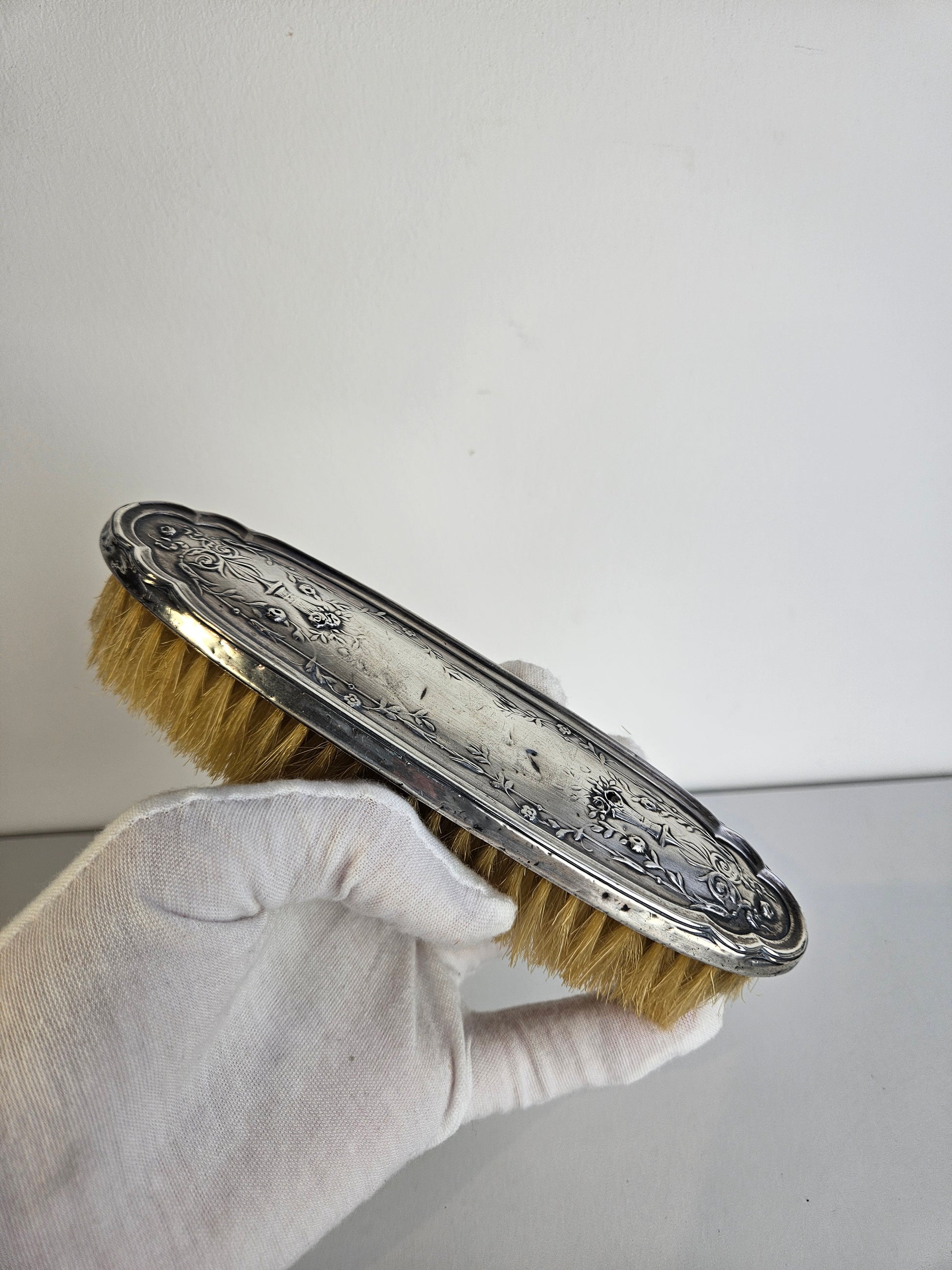 Antieke Sterling Zilveren Kleerborstel – Birmingham 1919