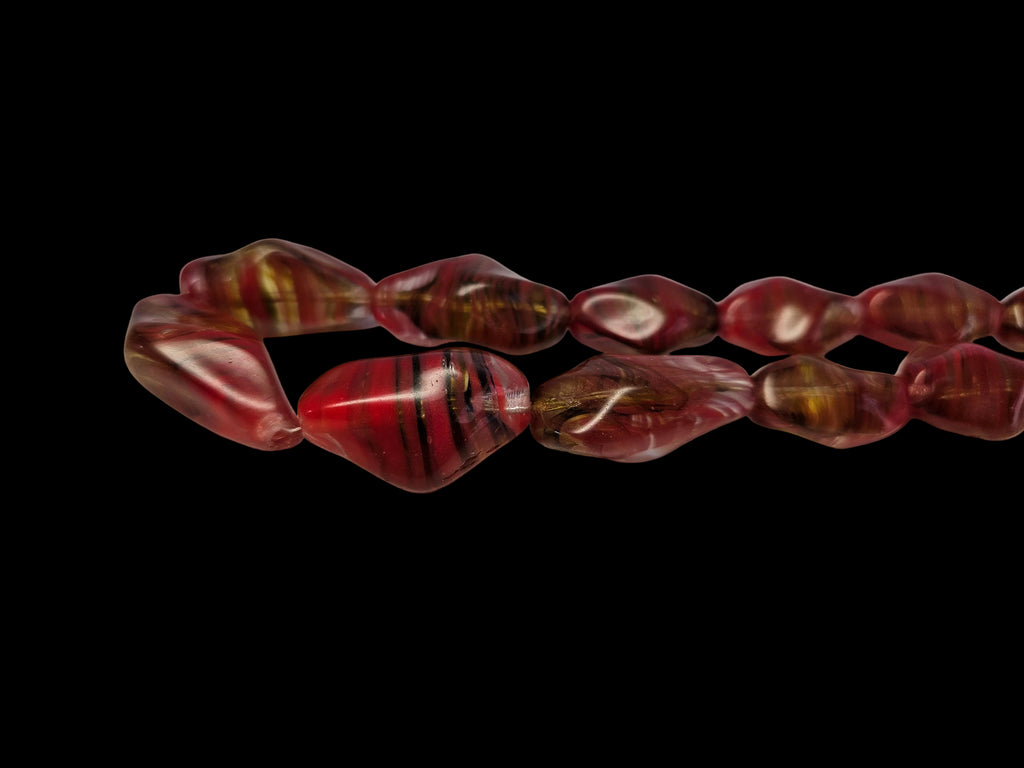 Vintage Murano glazen ketting uit Italië – Handgemaakte Venetiaanse glaskunst