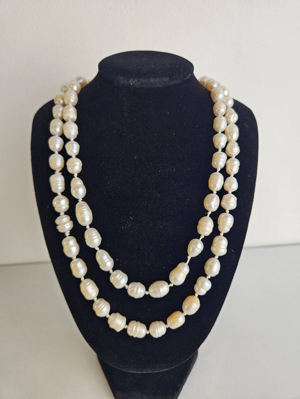 Witte Parelketting – Klassieke Ketting -  60 cm - Parels