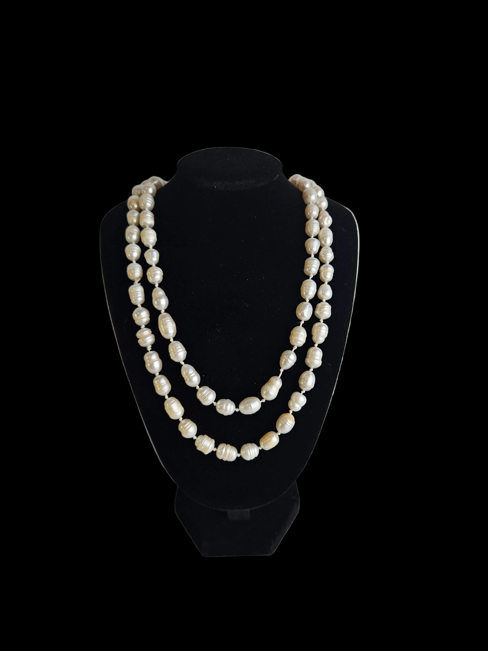 Witte Parelketting – Klassieke Ketting -  60 cm - Parels