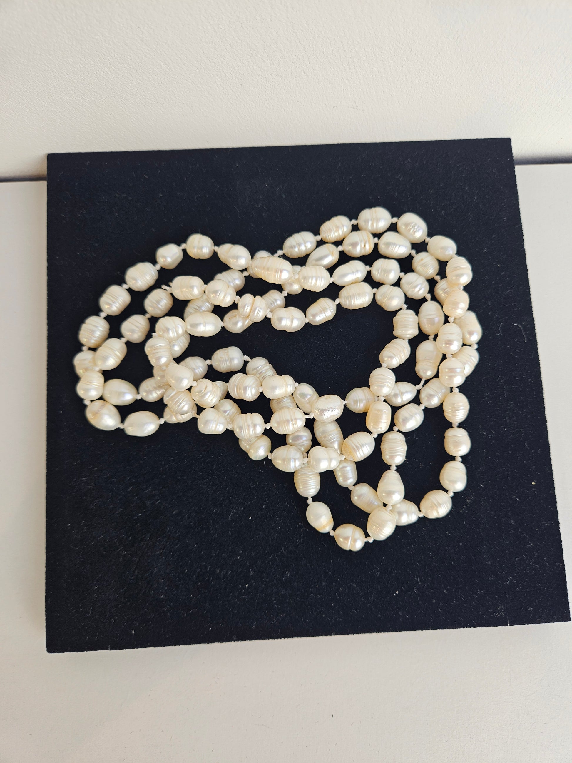 Witte Parelketting – Klassieke Ketting -  60 cm - Parels