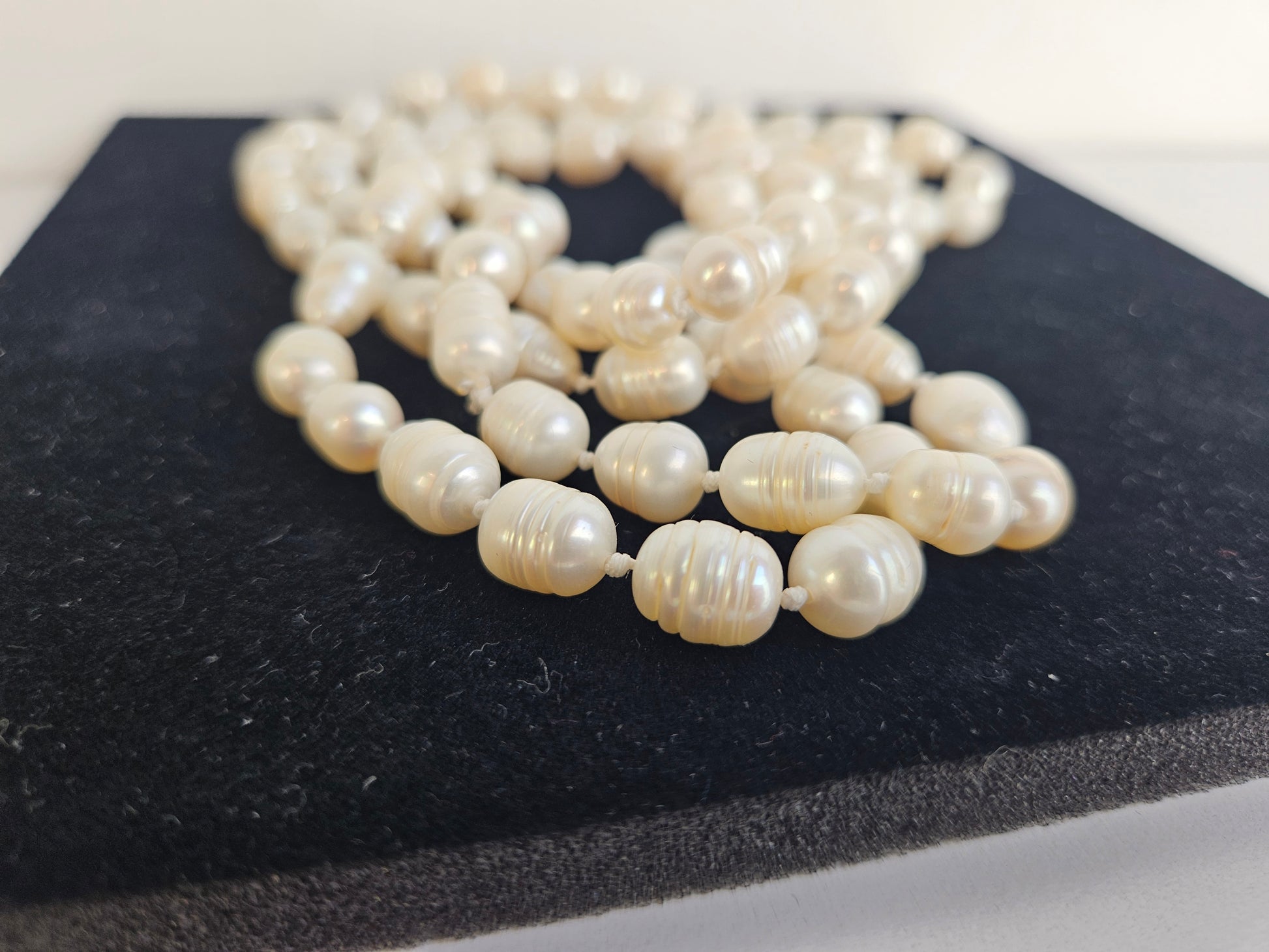 Witte Parelketting – Klassieke Ketting -  60 cm - Parels