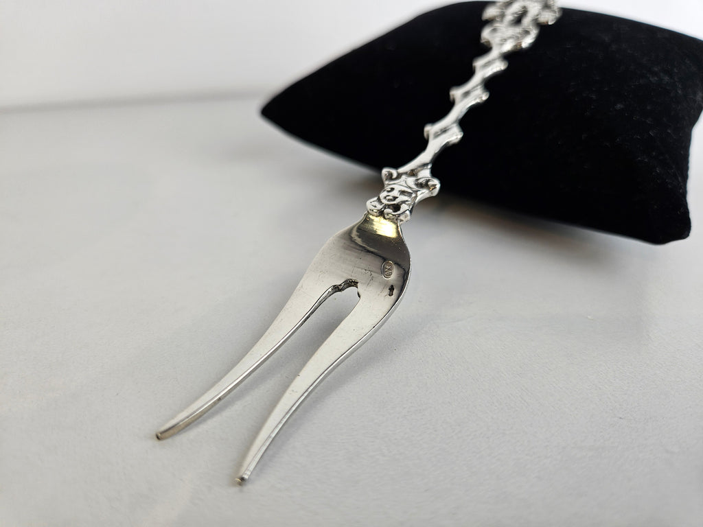 Antieke Zilveren Serveervork ‘Waterdrager’ – Nederlands Zilver (1906-1953) – 20 Gram
