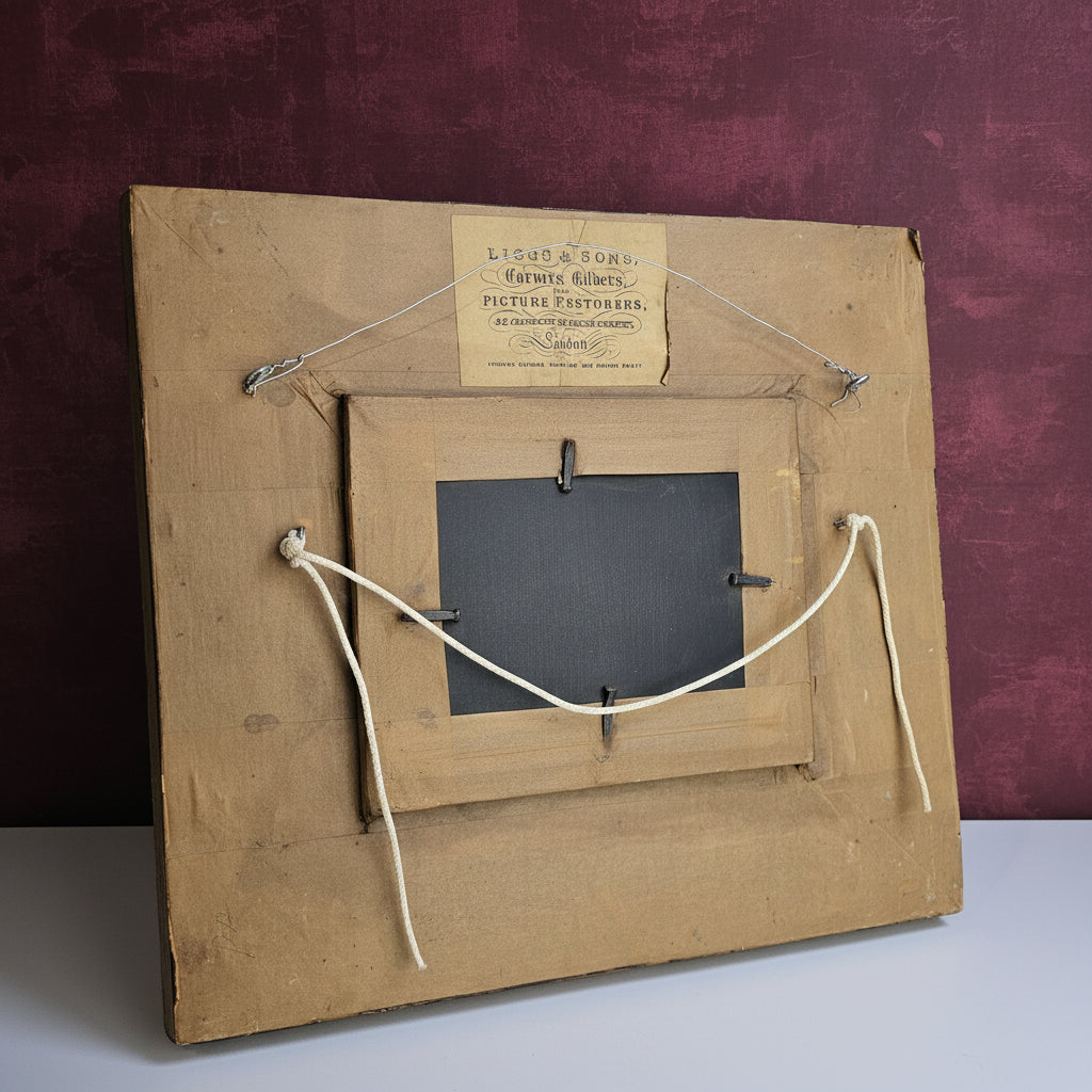 Marine tafereel met zeilschip – gesigneerd J. Webb (ca. 1871 - 1891)