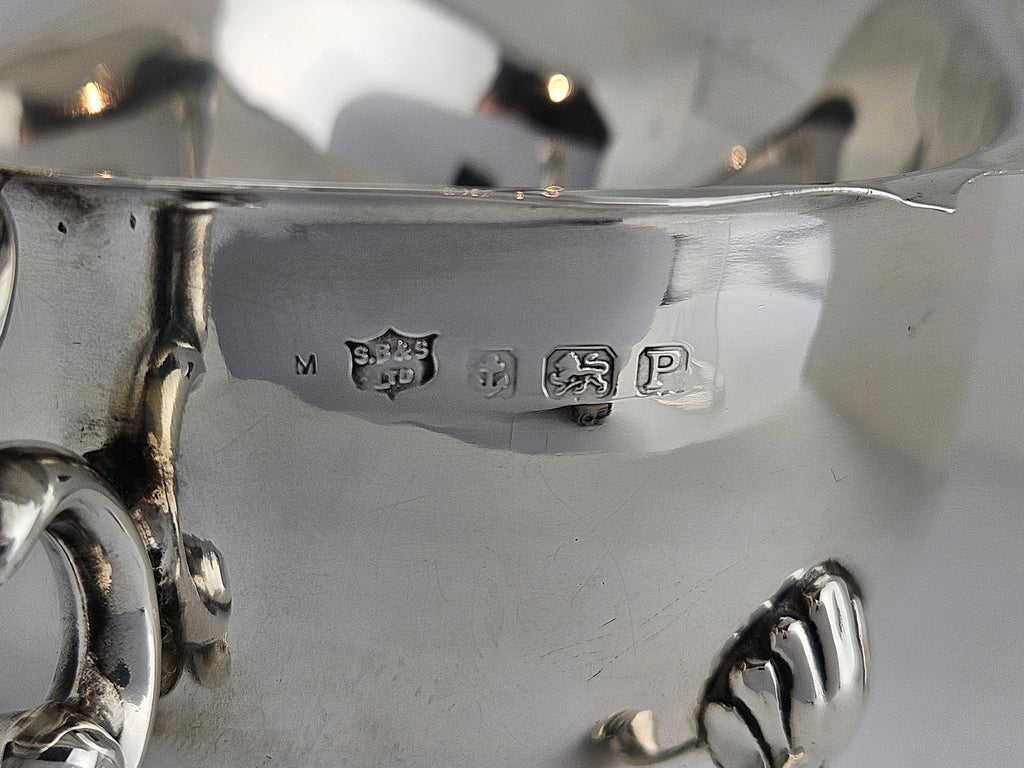 Antieke Sterling Zilveren Sauskom (1939) – S. Blanckensee & Son Ltd, Birmingham