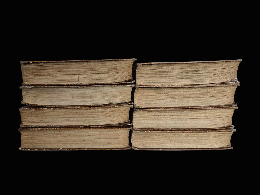 Wolff & Deken – Historie van den Heer Willem Leevend – Complete 8-delige eerste uitgave (1784–1785) – Met Ex Libris van Frits Lugt