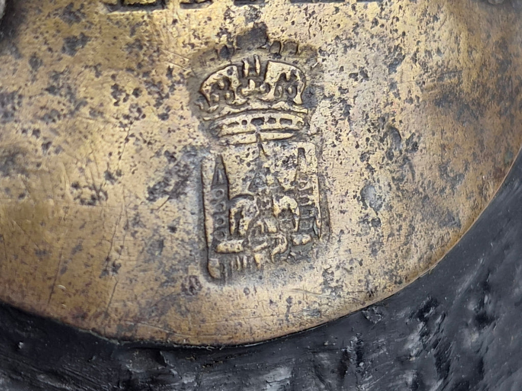Antieke Geijkte IJzeren Inhoudsmaat – 2 Liter – Nederlandse Handelsmaat - Middelburg