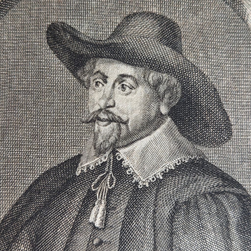 Originele 18e-eeuwse Kopergravure van Dr. Nicolaes Tulp | Burgemeester van Amsterdam
