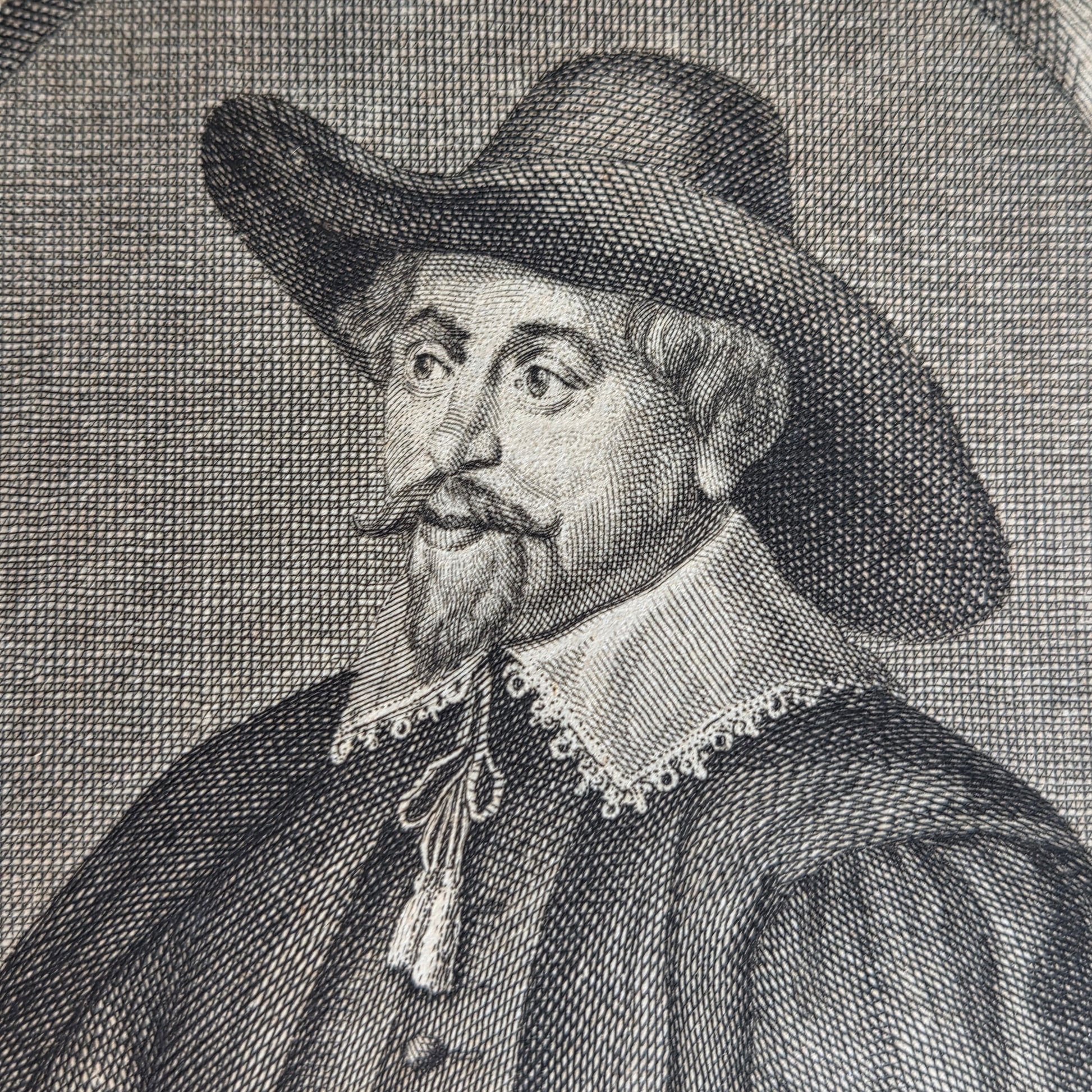 Originele 18e-eeuwse Kopergravure van Dr. Nicolaes Tulp | Burgemeester van Amsterdam