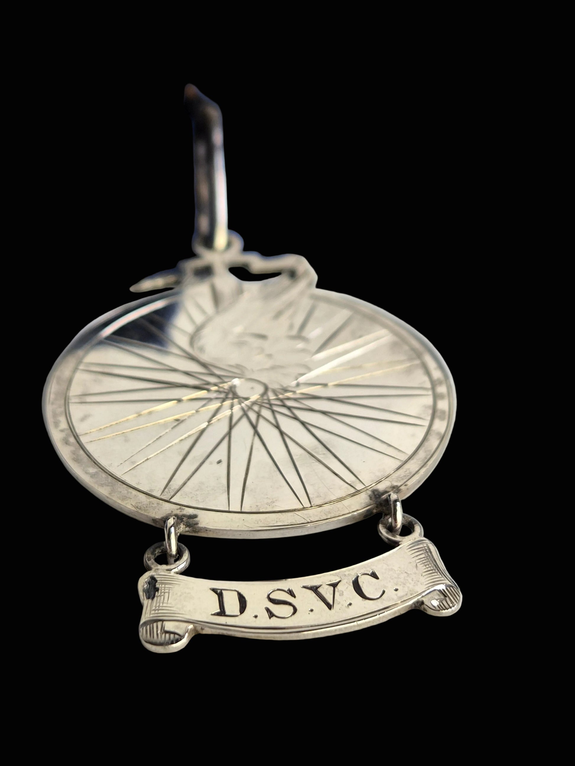 Antieke Zilveren Fietsmedaille D.S.V.C. (1894-1895) | Van Kempen Zilver