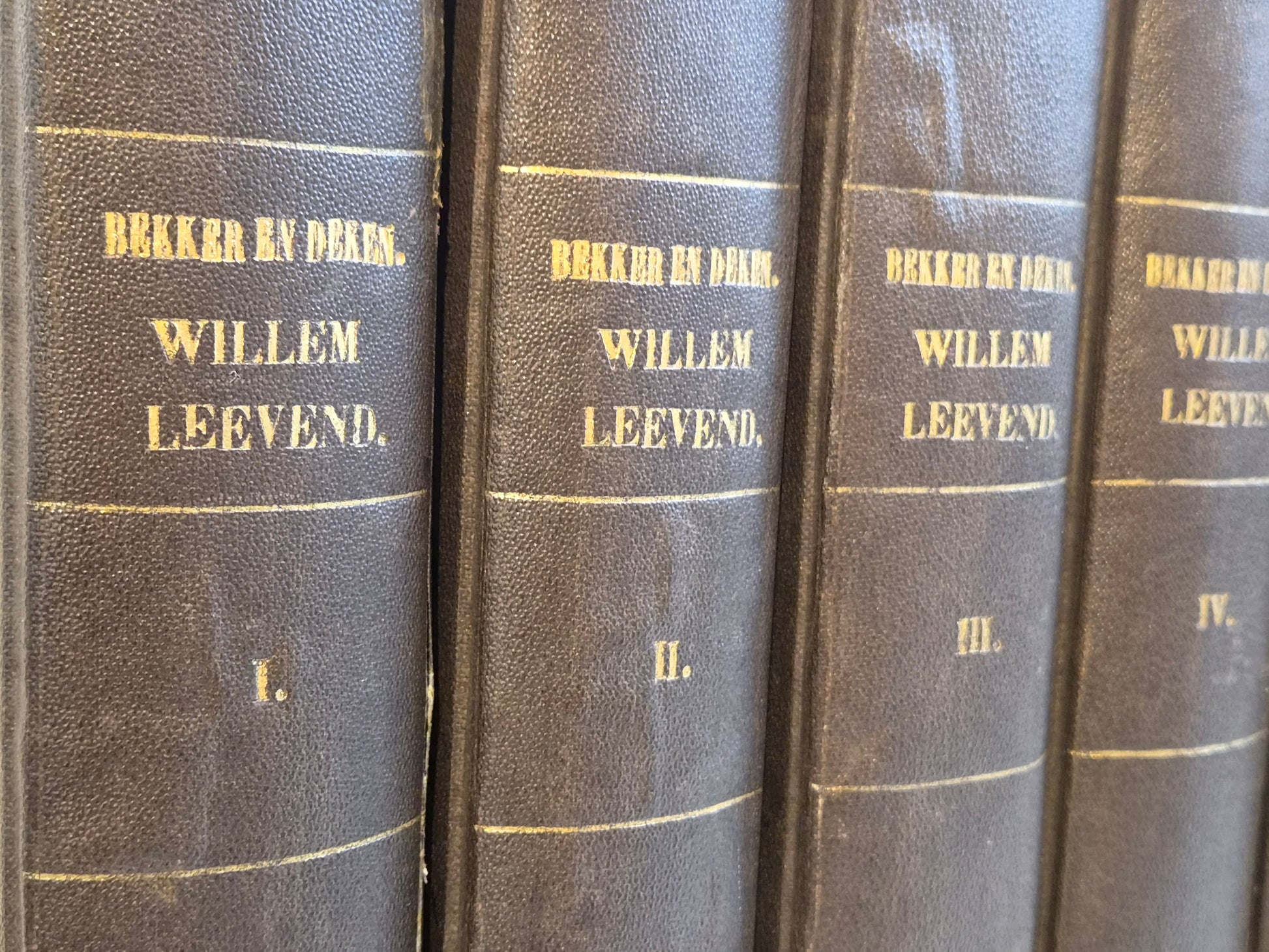 Wolff & Deken – Historie van den Heer Willem Leevend – Complete 8-delige eerste uitgave (1784–1785) – Met Ex Libris van Frits Lugt