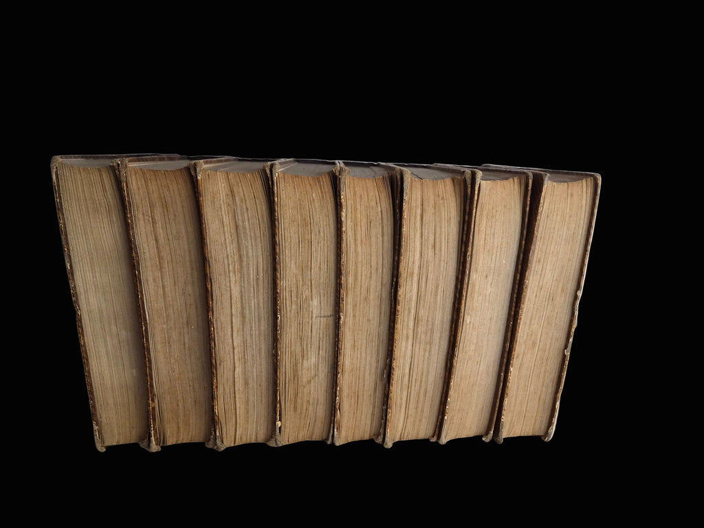 Wolff & Deken – Historie van den Heer Willem Leevend – Complete 8-delige eerste uitgave (1784–1785) – Met Ex Libris van Frits Lugt